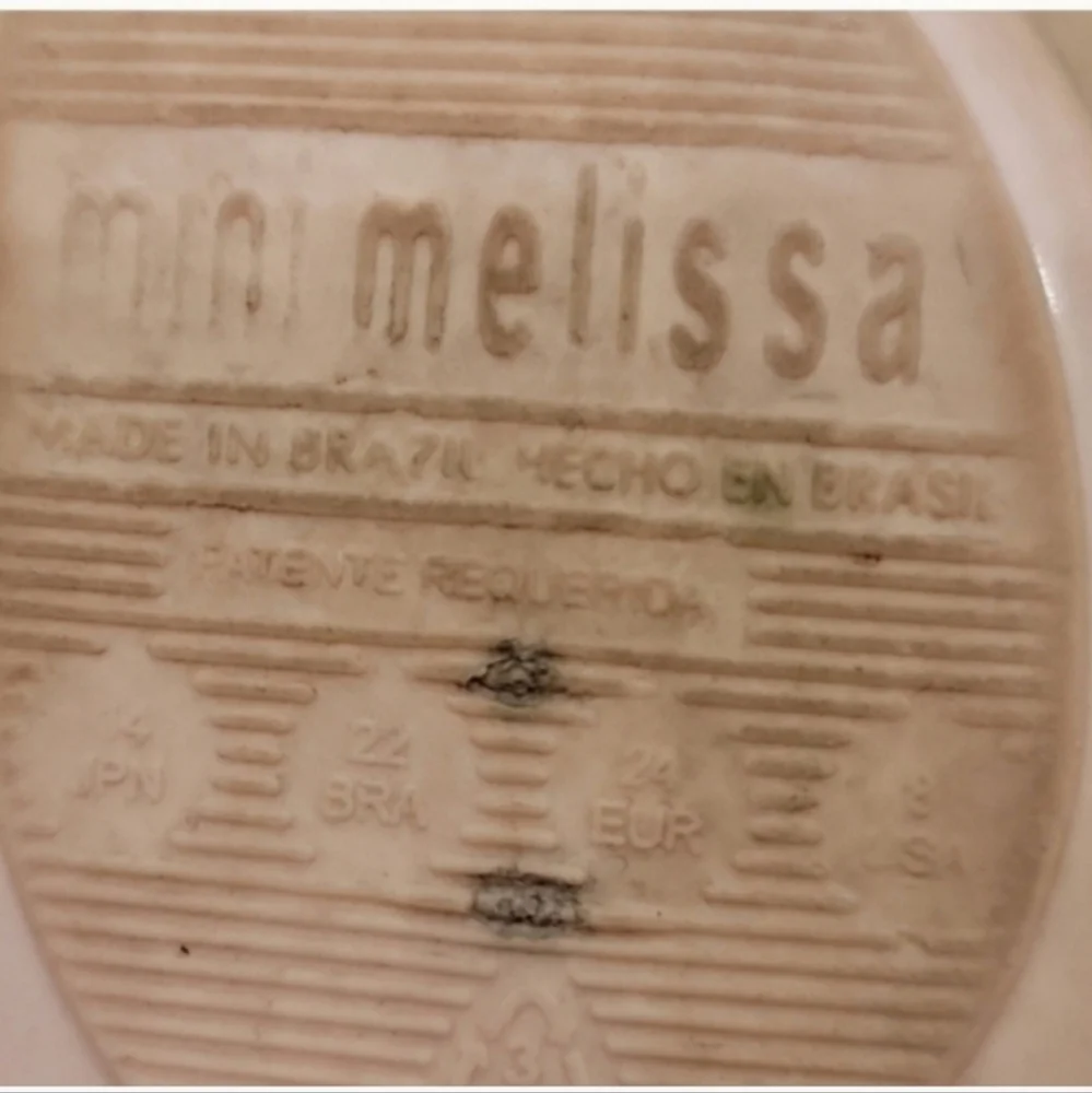 Mini Melissa Pink Puppy Face Shoes